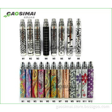 ego battery carve 650/900/1100mAh e cigarette accessory